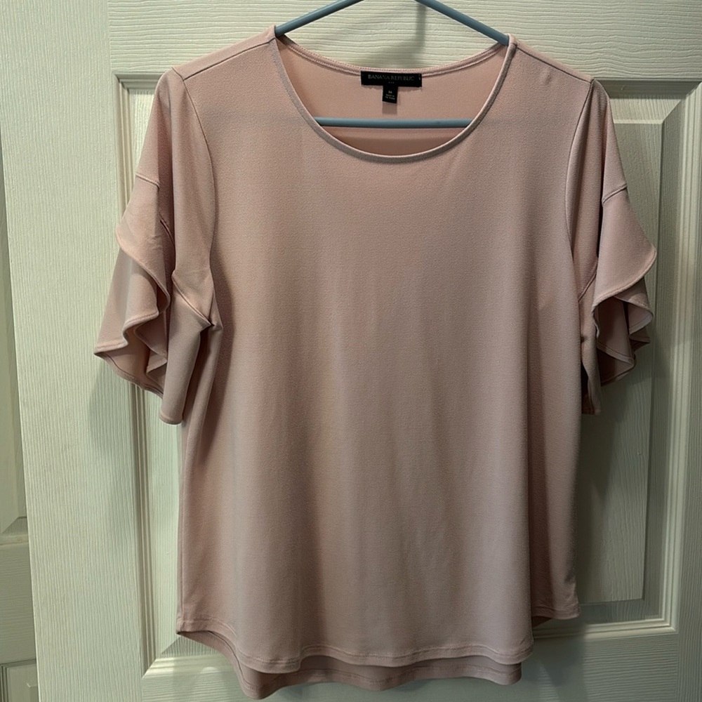 Banana republic polyester/spandex women’s medium top